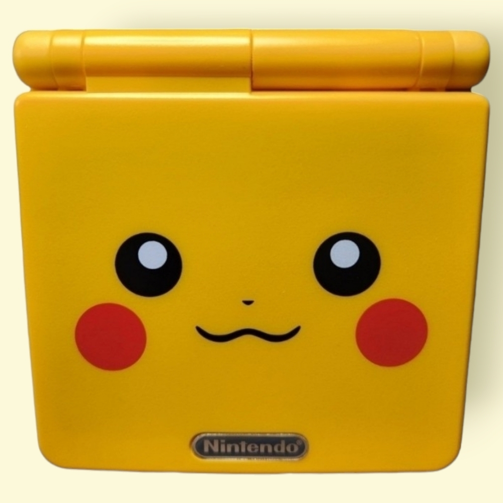 NWT GAMEBOY ADVANCE SP POKEMON PIKACHU